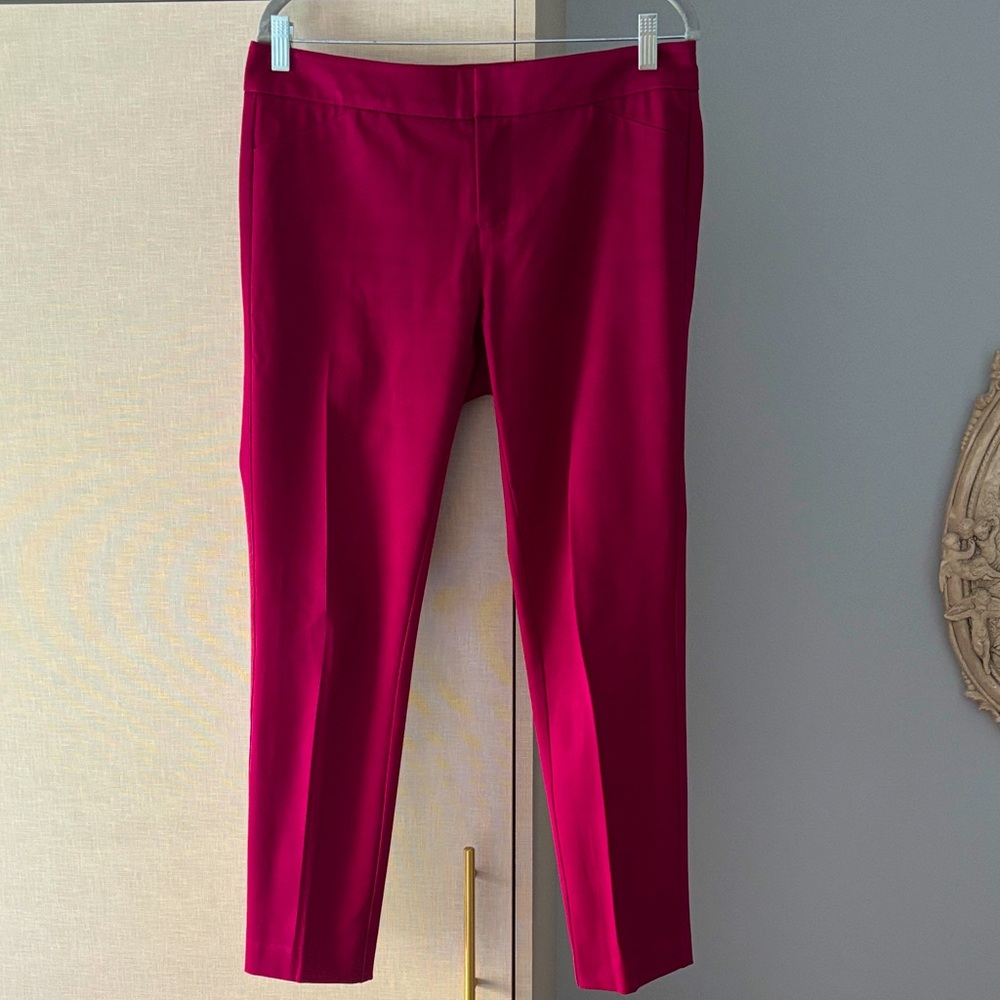 Crosby Fuchsia Ankle Pants size 6